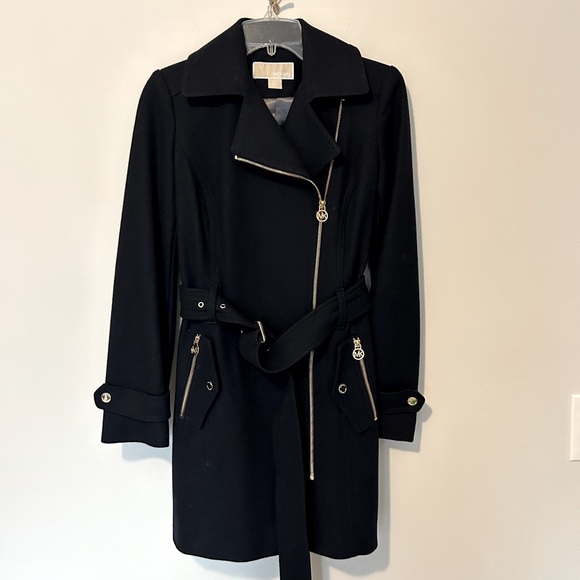 Michael Kors wool belted coat - Picture 2 of 7
